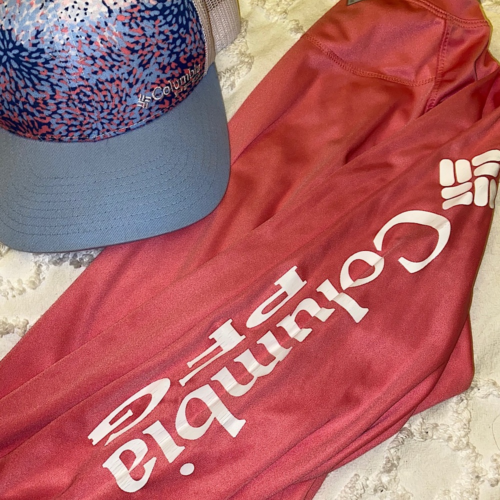 PFG Columbia Sportswear Long sleeve & Hat